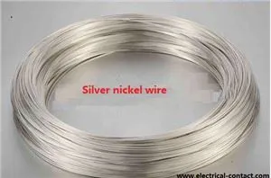 Silver - nickeltråd med god elektrisk konduktivitet